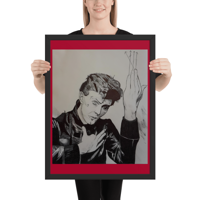 Poster opaco con cornice